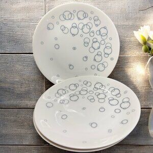 Arzberg Circle Bubbles Dish Plate‎ Porcelain Made In Germany Dishes Plates Set 3